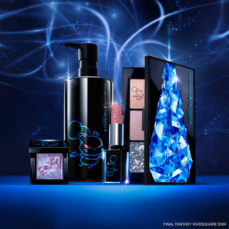 shu uemura x FINAL FANTASY XIV crushed gem 4