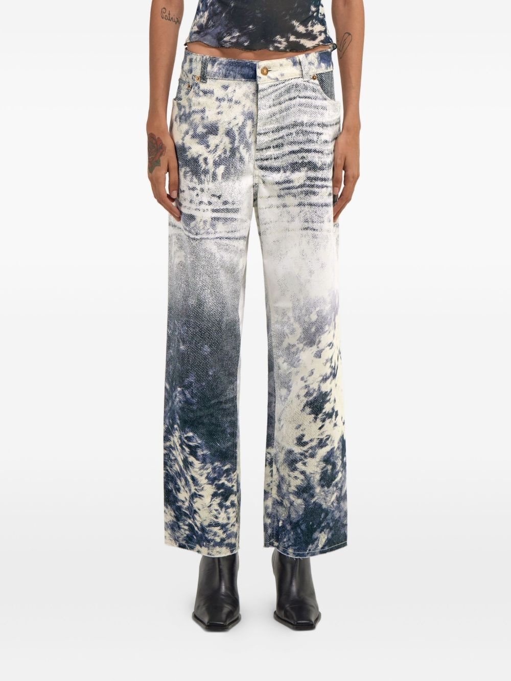 Appaloosa-print jeans - 3