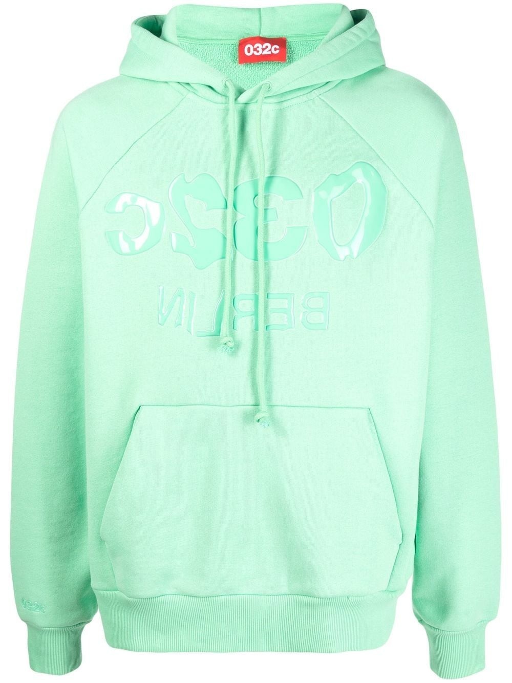 logo-print pullover hoodie - 1