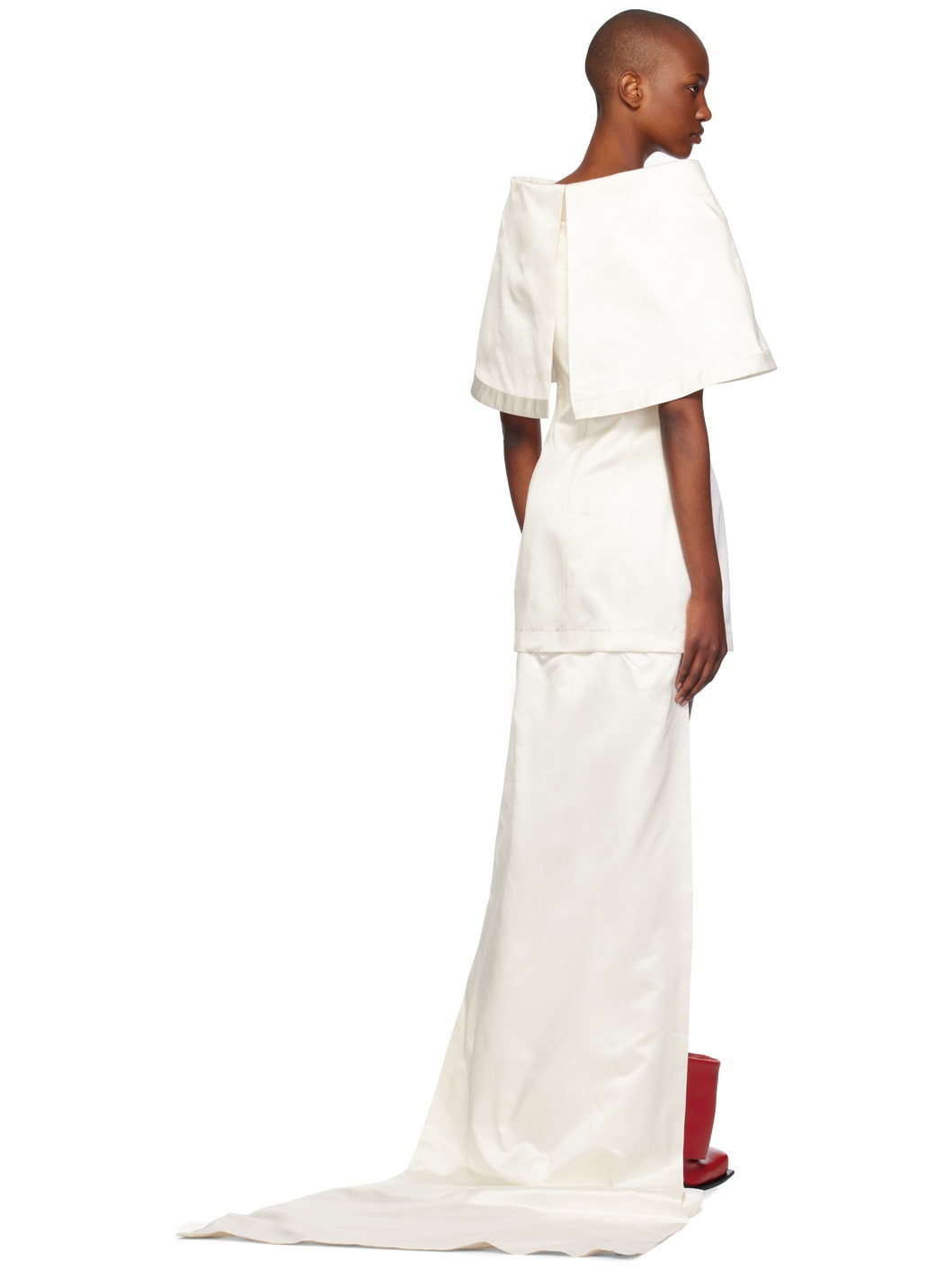 White Mimi Bridal Minidress - 3