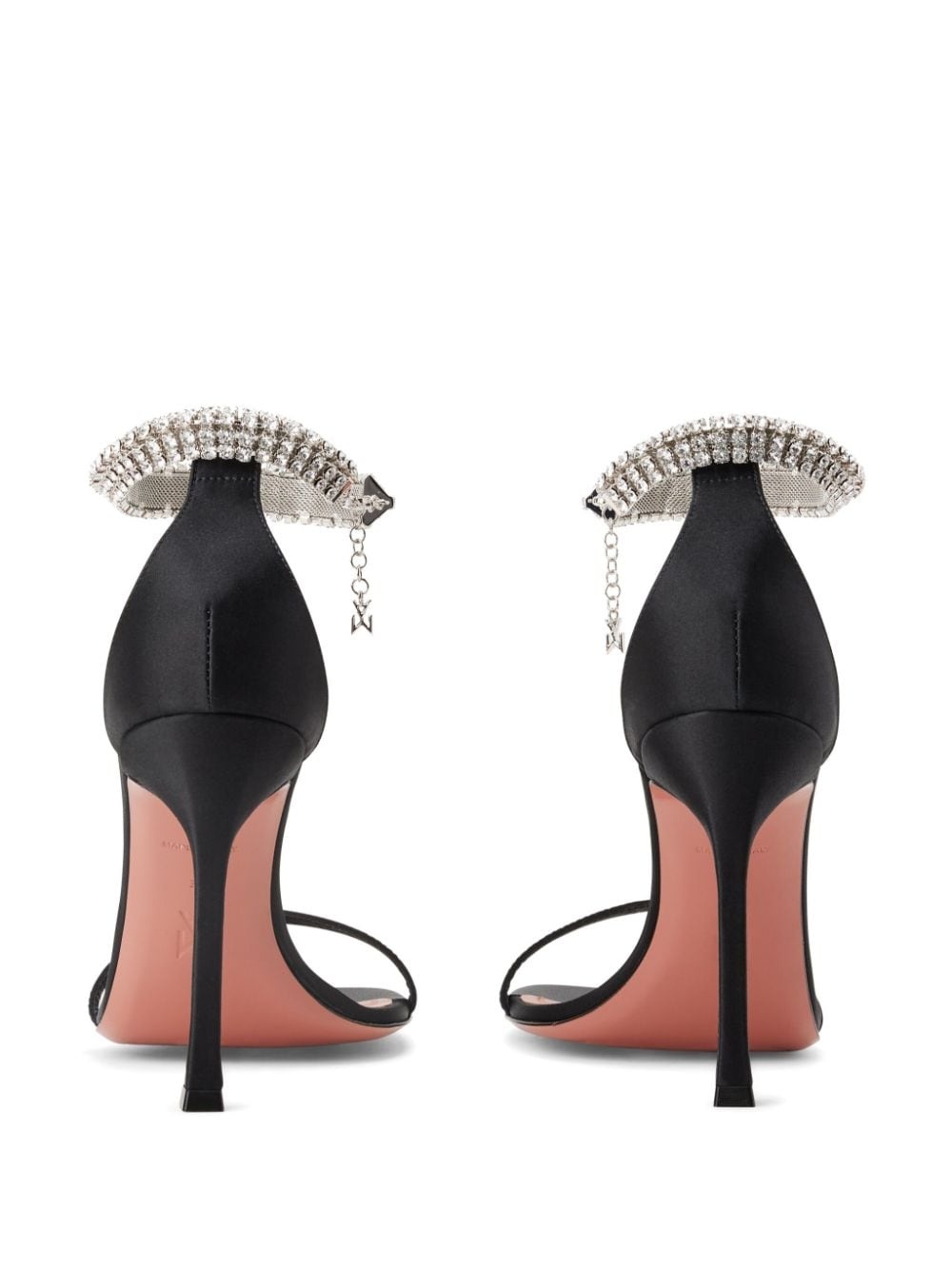 Iman 105mm satin sandals - 3