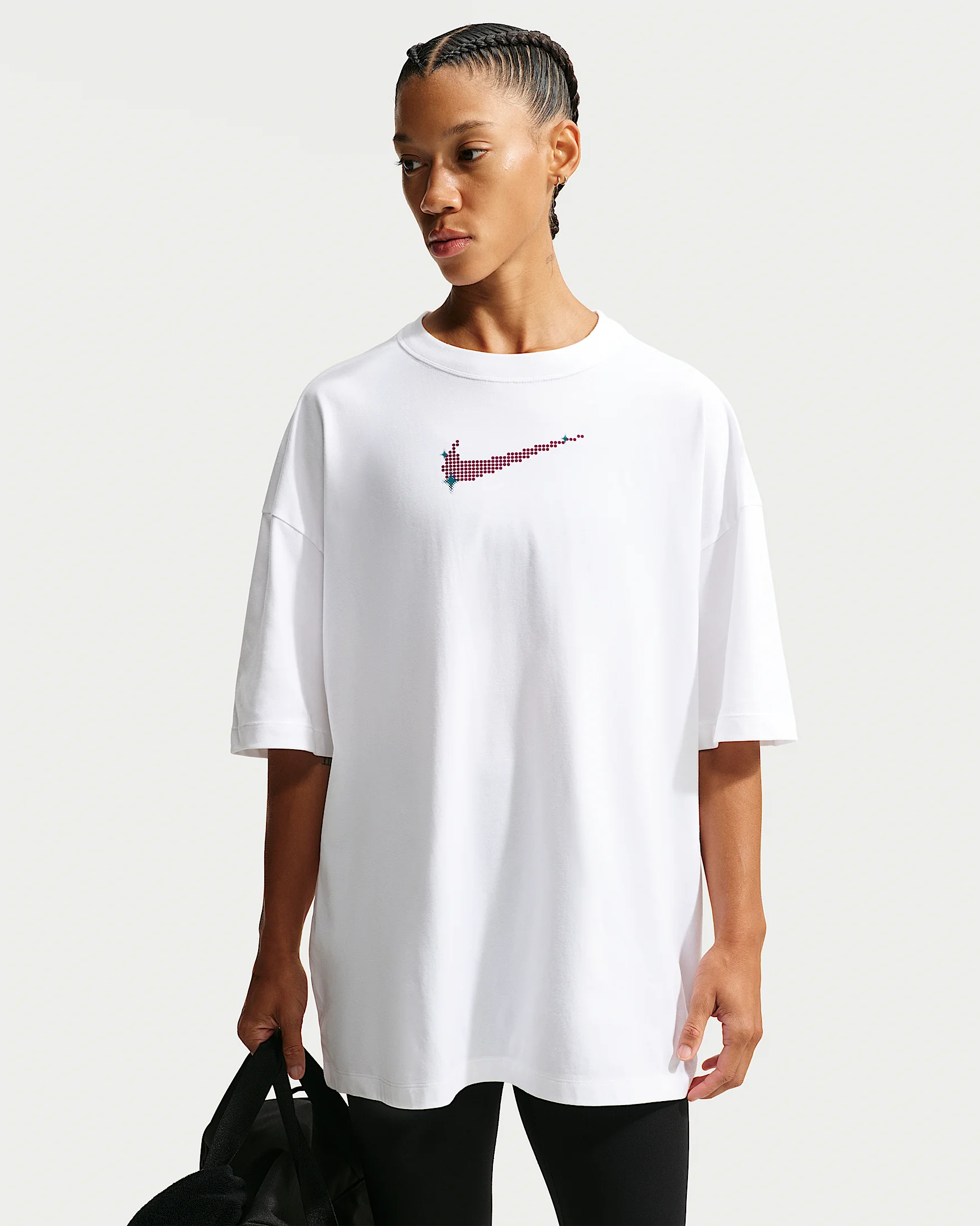 Nike Women's Oversized Short-Sleeve T-Shirt - 1