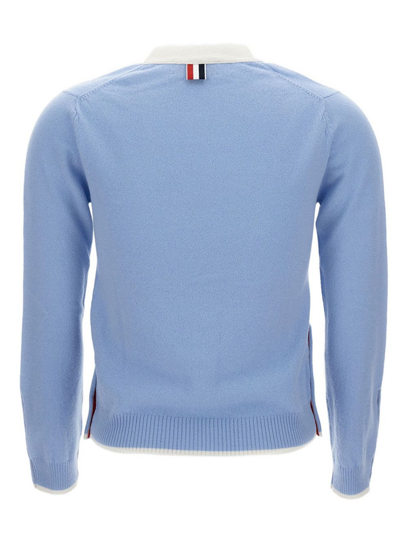 Thom Browne cashmere cardigan outlook