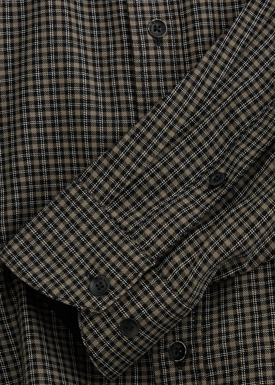 Rag & Bone Matthew Checked Cotton-blend Shirt - 5