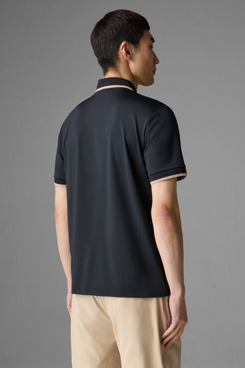 Cody Functional polo shirt in Black - 3