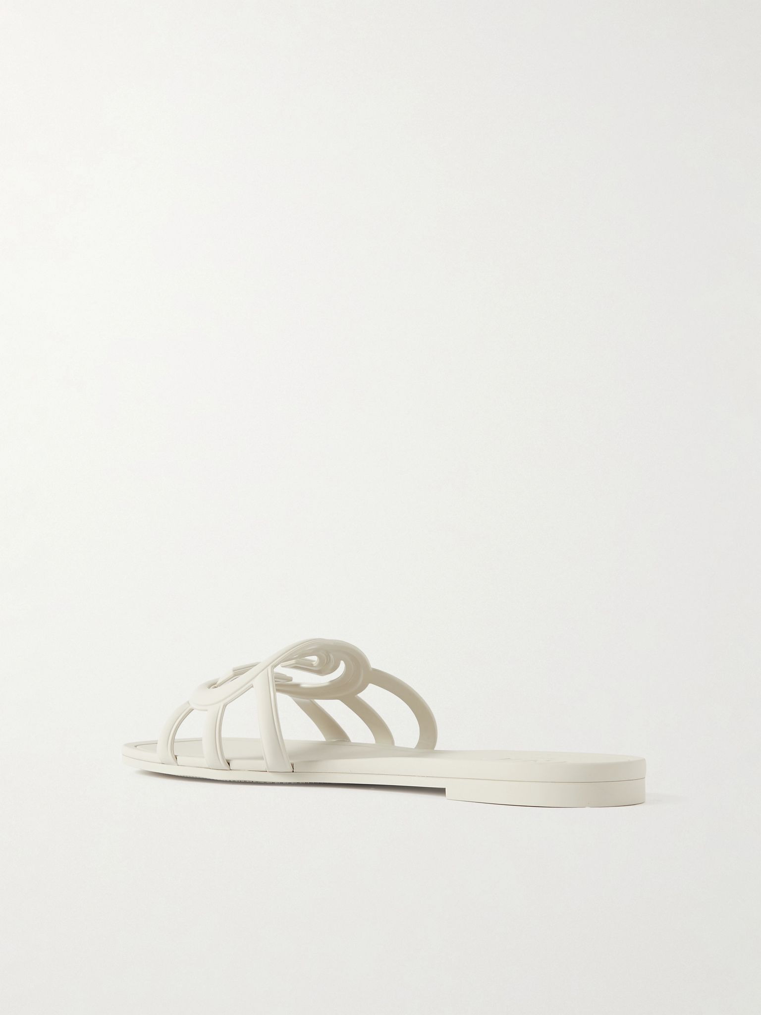 Rubber slides White - 3