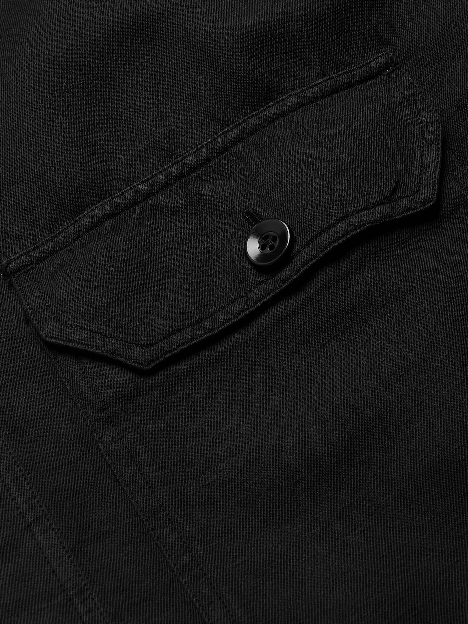 Slim-Fit Button-Down Collar Garment-Dyed Linen and Cotton-Blend Shirt - 8