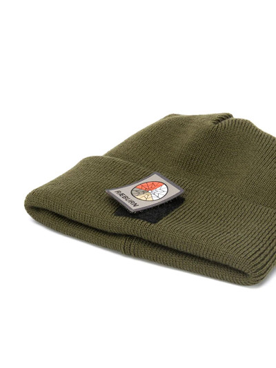 RAEBURN logo patch beanie  outlook