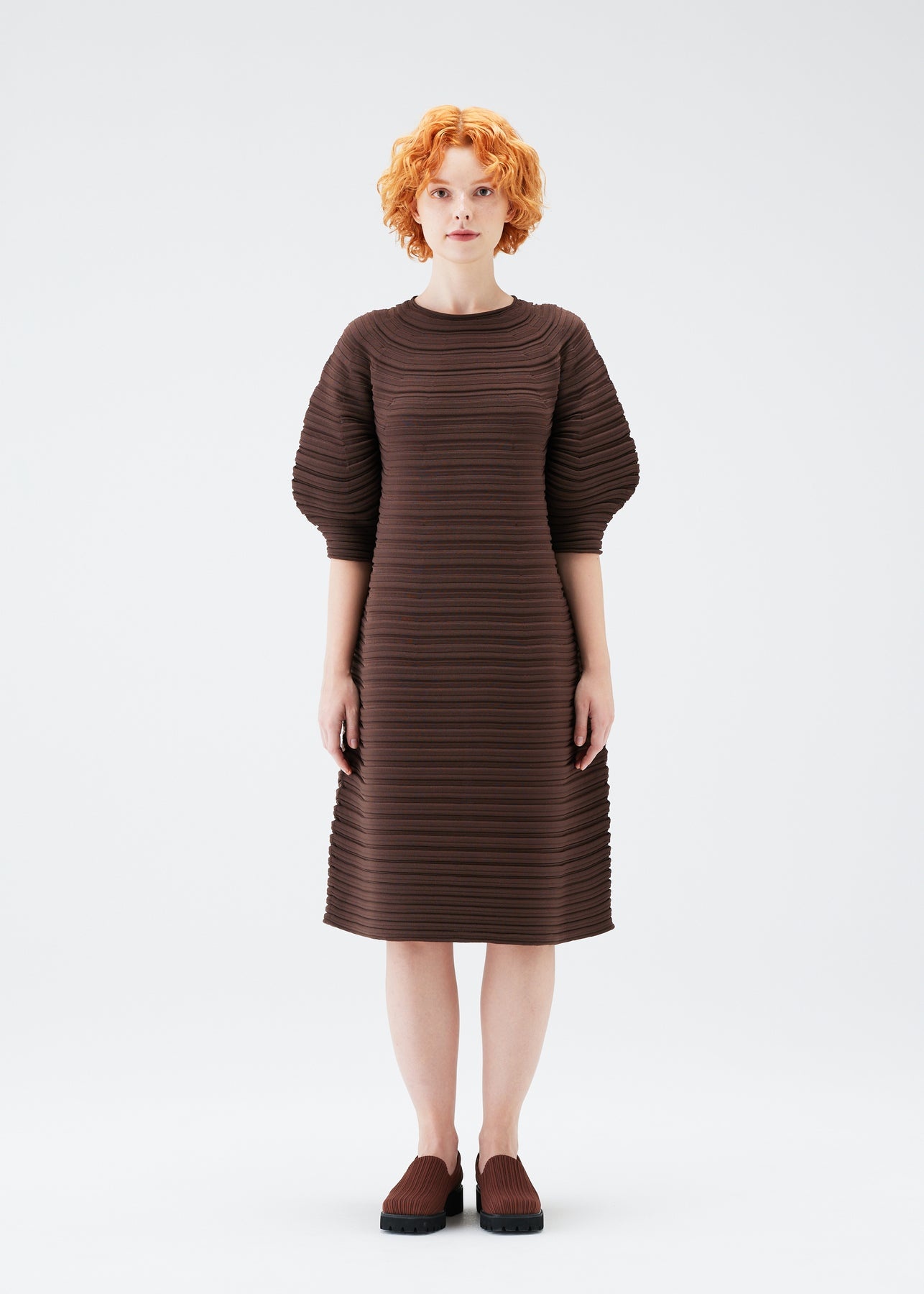MUSHROOM KNIT DRESS - 4