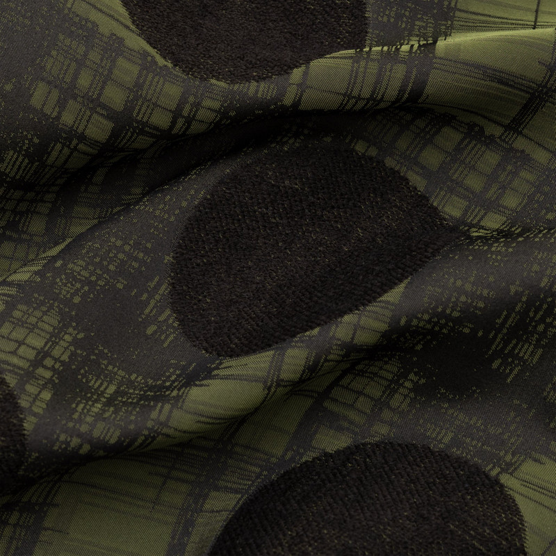 PLAID & POLKDOT JAQUARD CABANA SHIRT 5