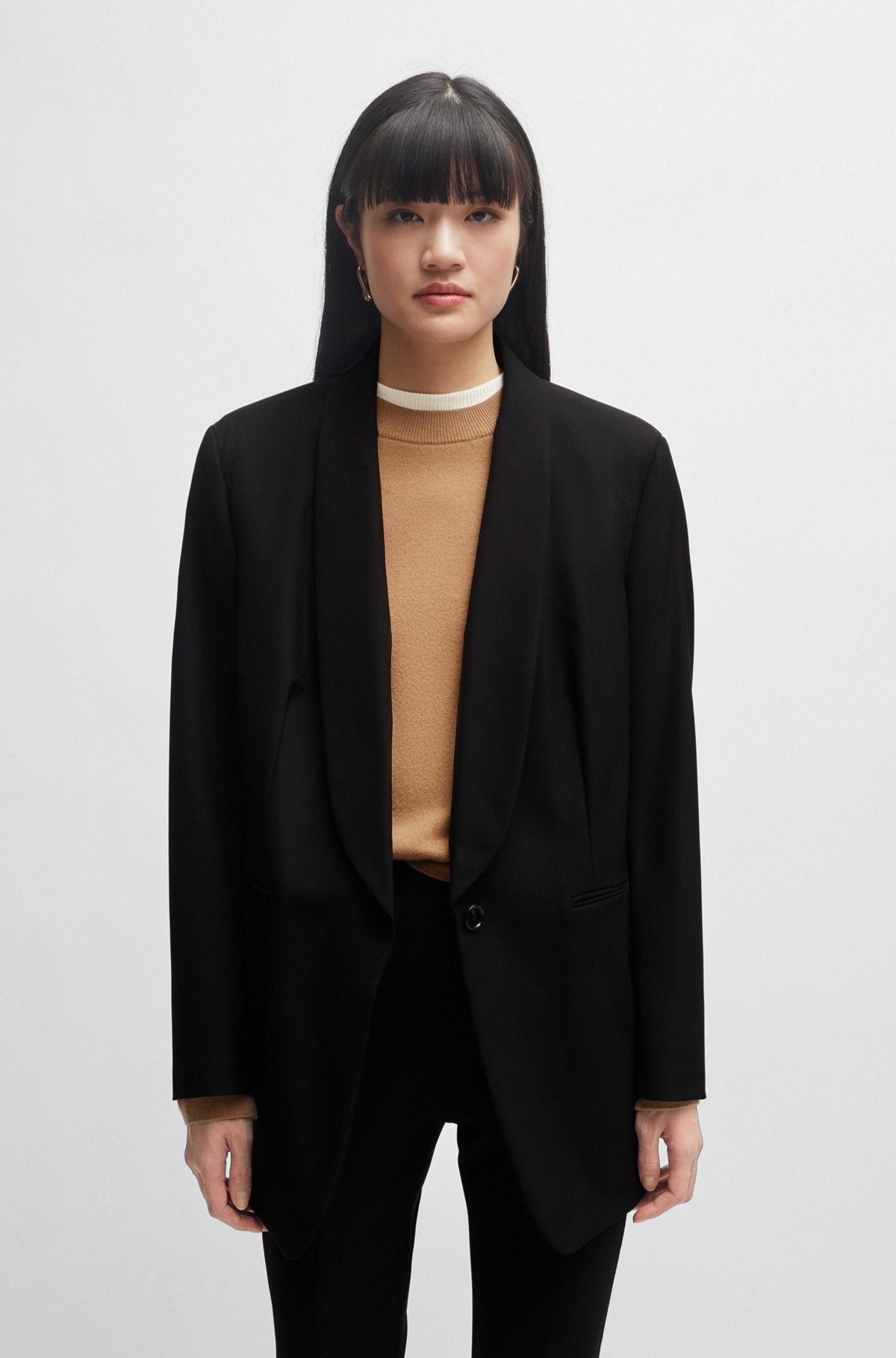 REGULAR-FIT JACKET IN PERFORMANCE-STRETCH FABRIC - 2