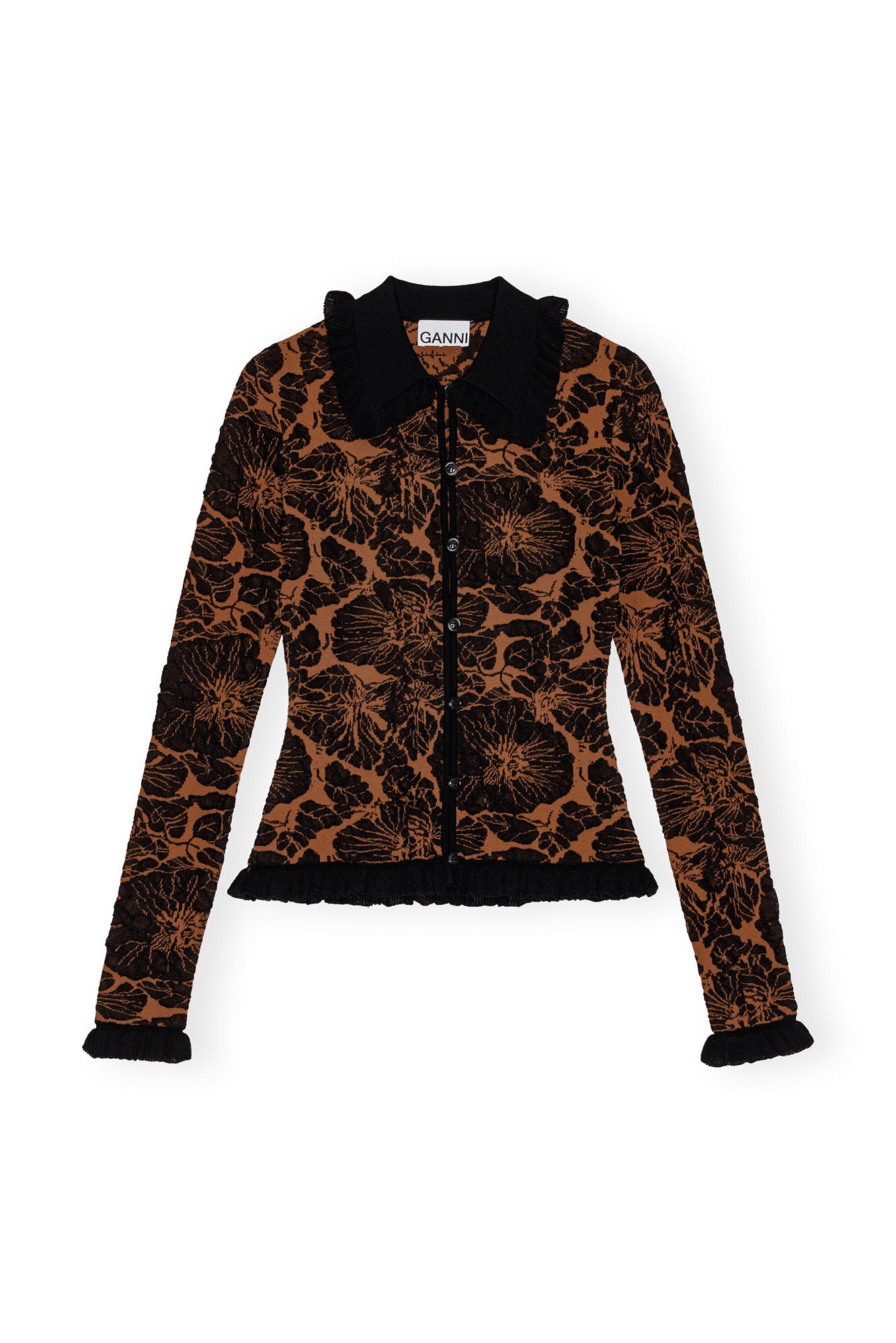 3D JACQUARD CARDIGAN - 6