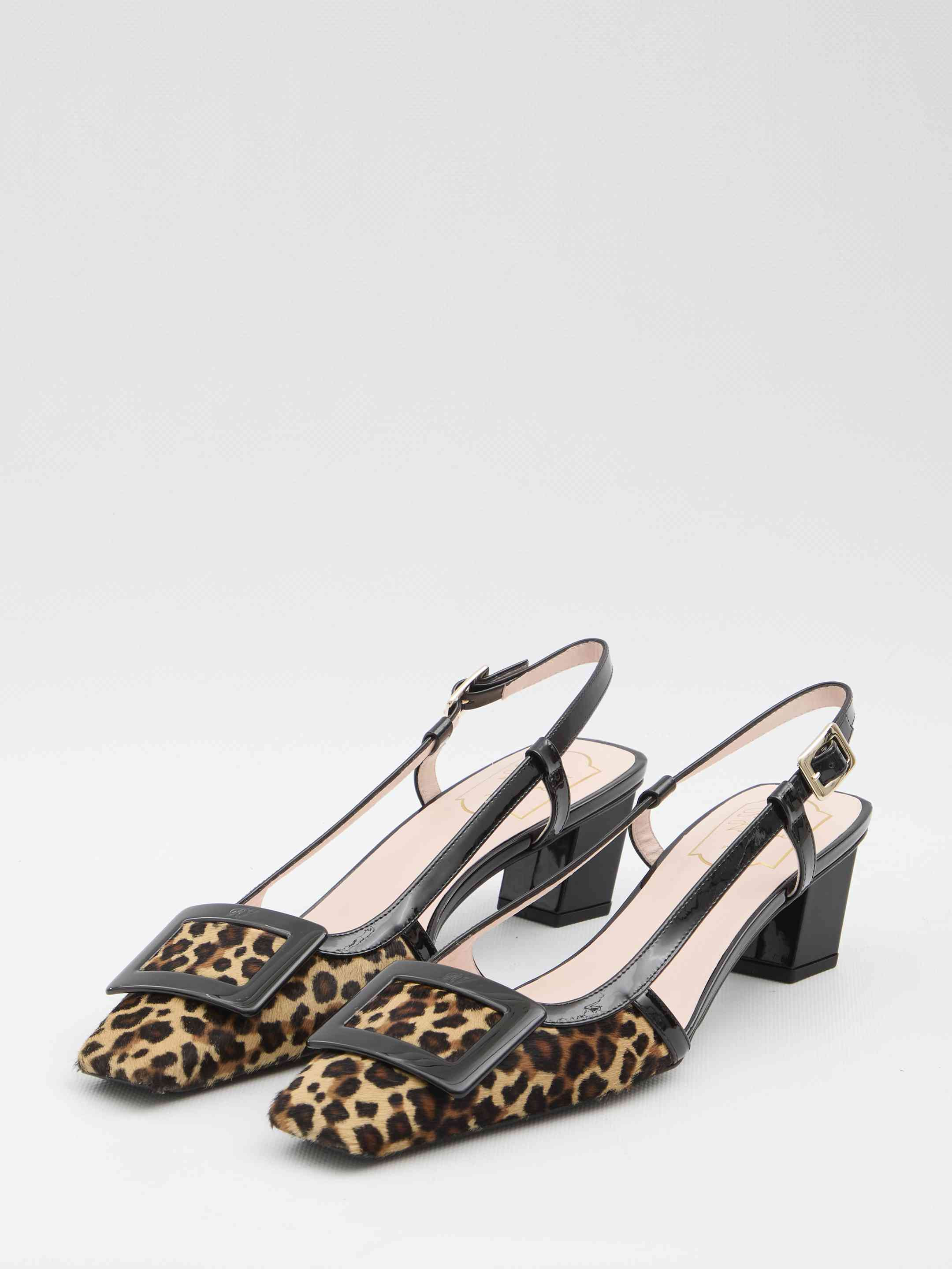Roger Vivier Women Belle Vivier Pony Slingback Pumps - 2