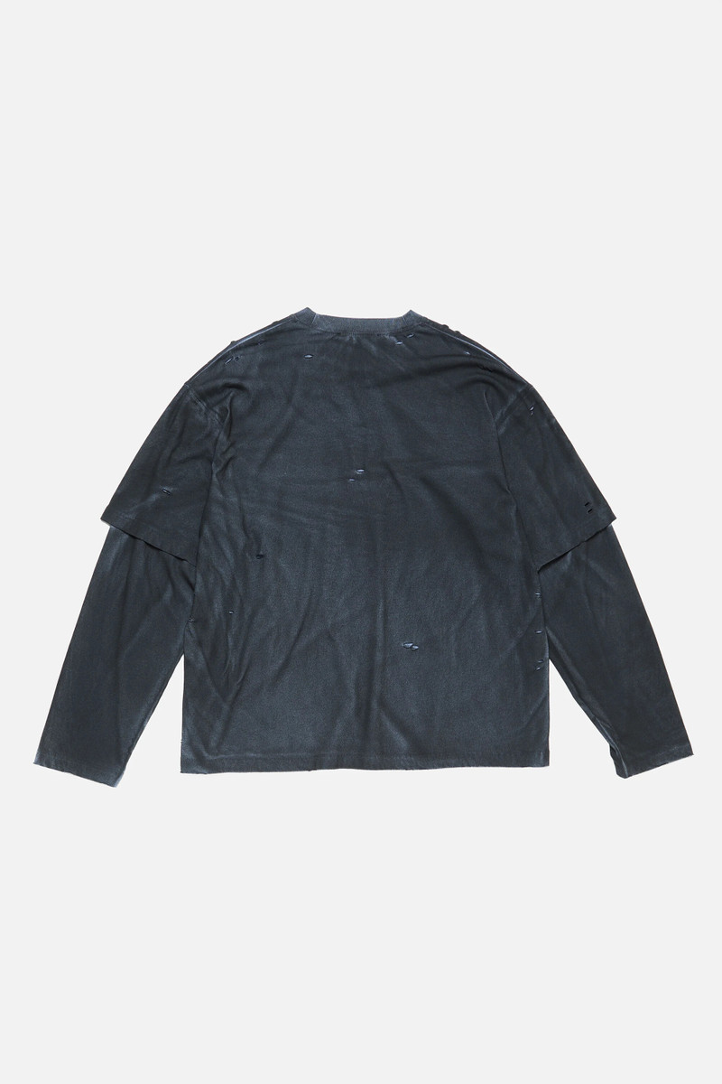 Layered logo t-shirt - Black 7
