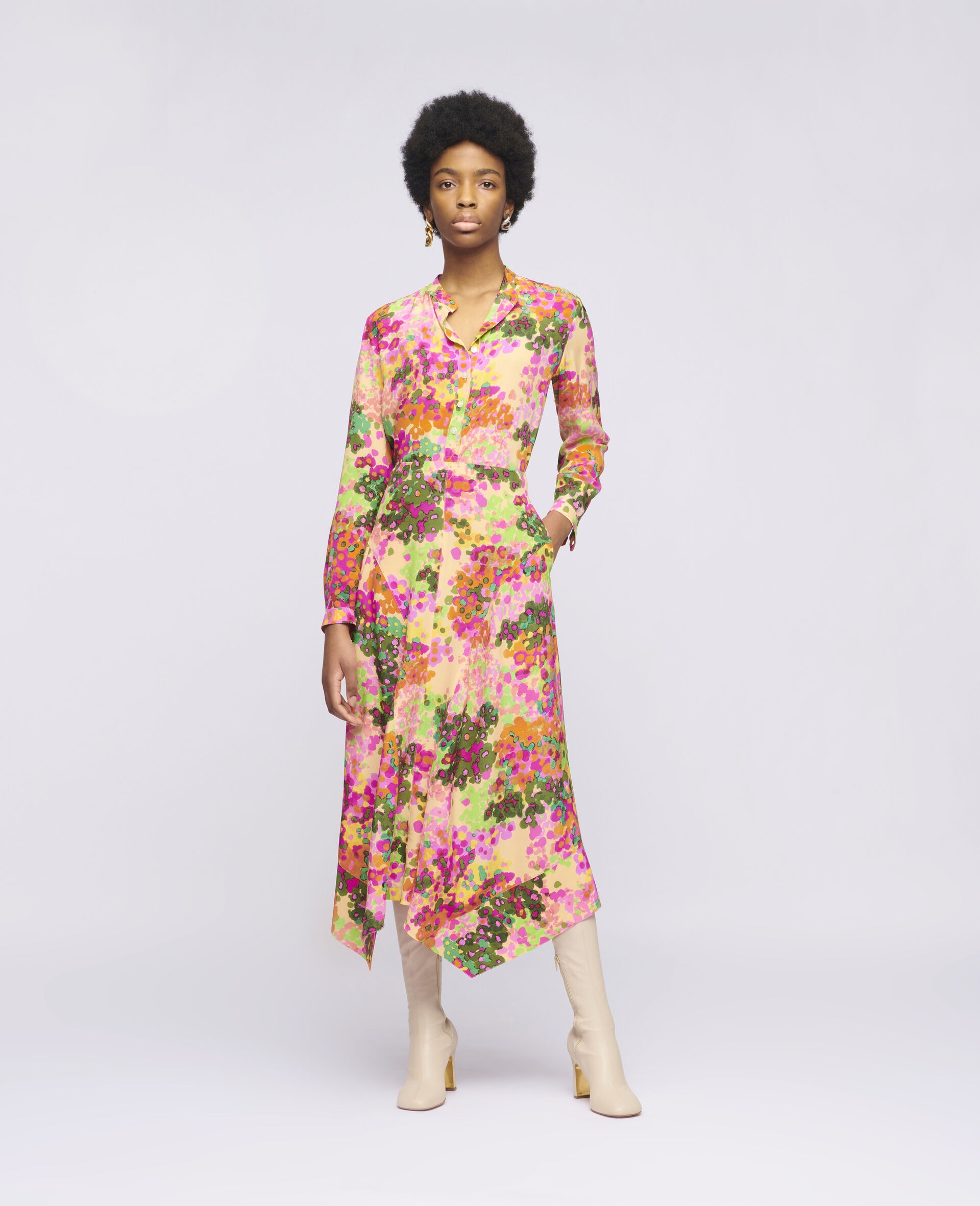 Naya Silk Skirt - 2