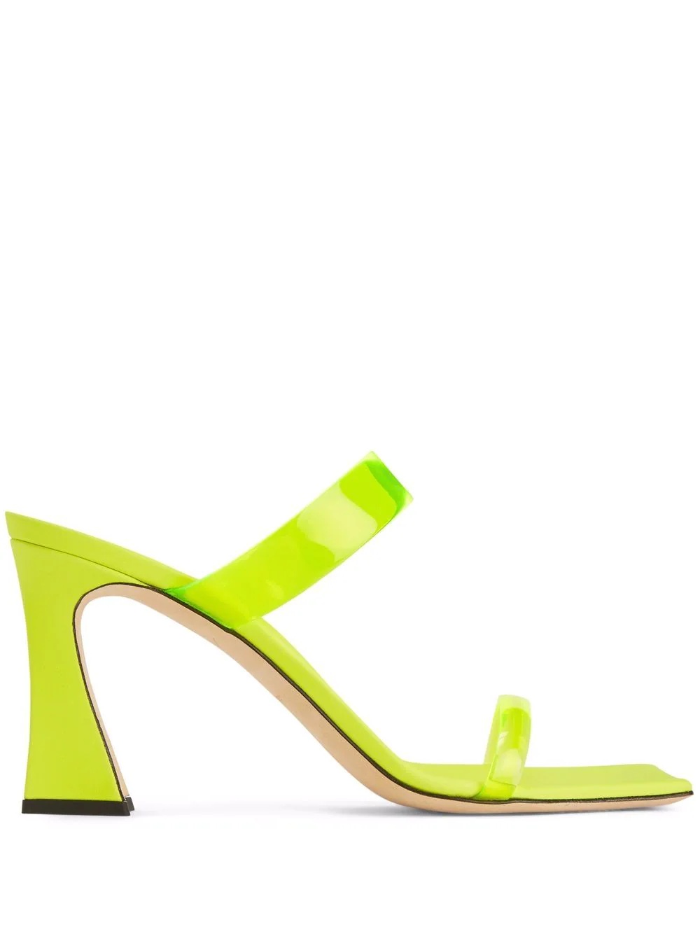 Flaminia Plexi double-strap sandals - 1