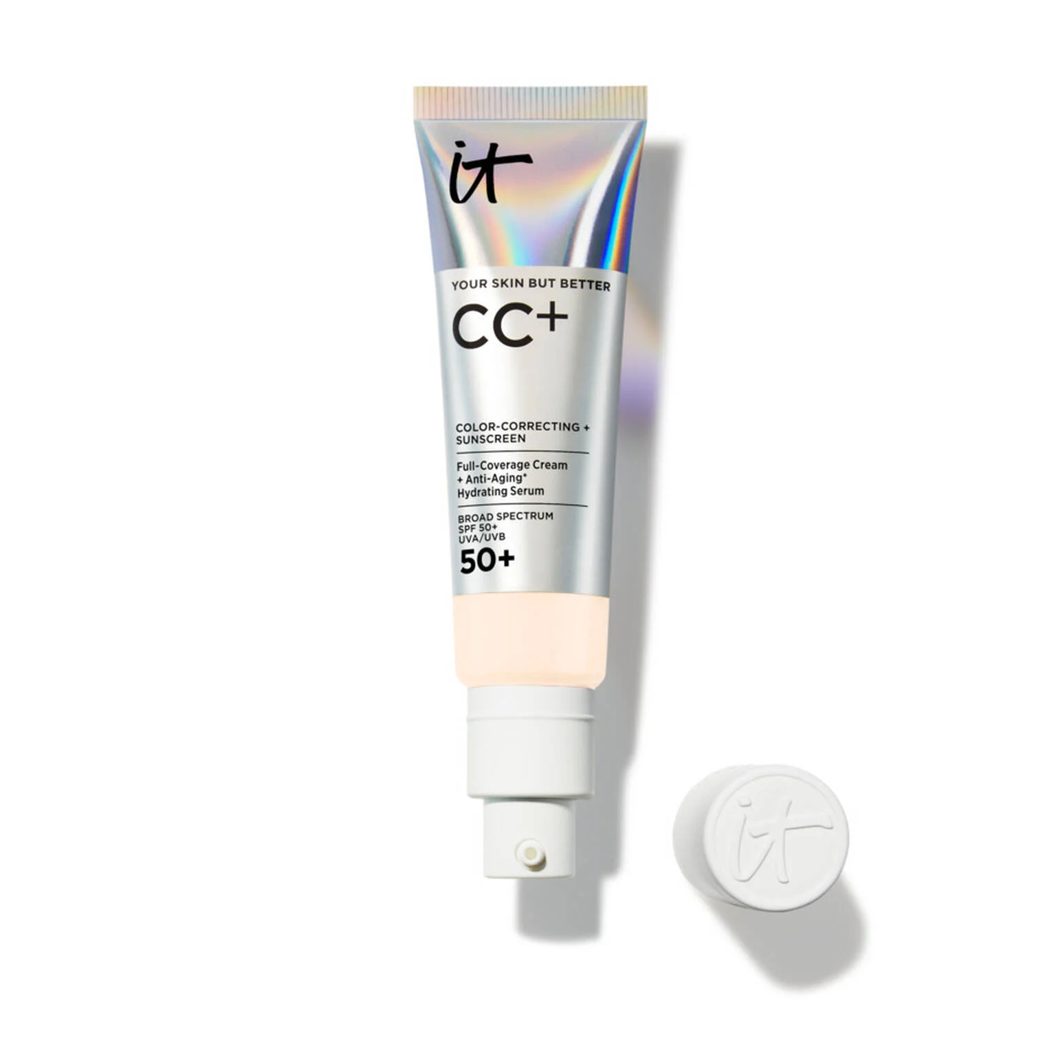 CC+ Cream Full-Coverage Foundation with SPF 50+ - 1