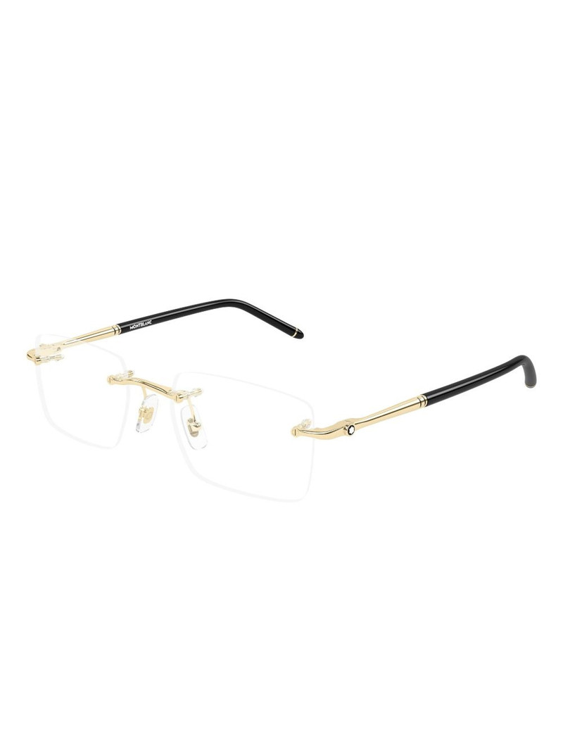 Montblanc rectangle glasses outlook