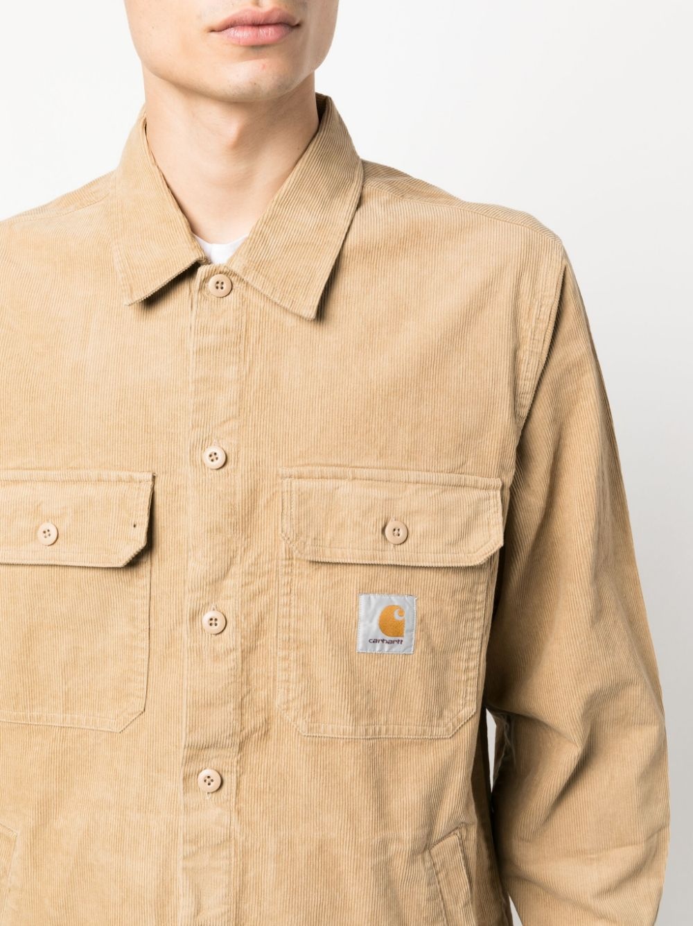 long-sleeve corduroy shirt - 5