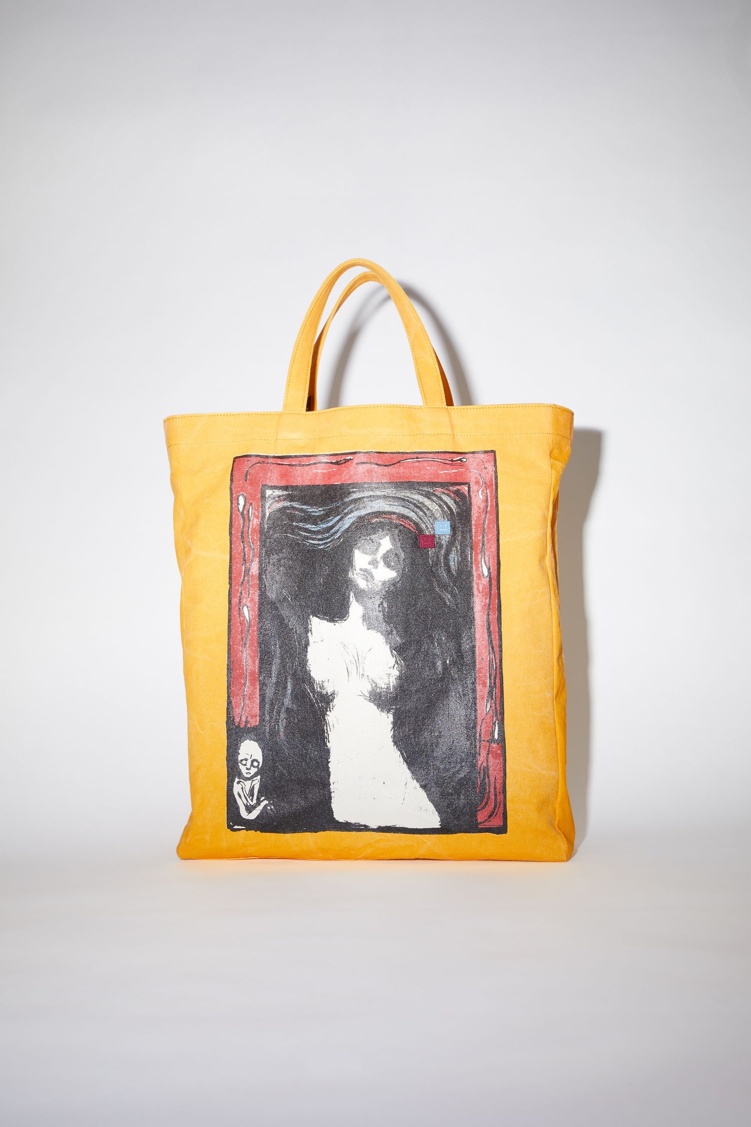 Printed tote bag - Desert beige - 1