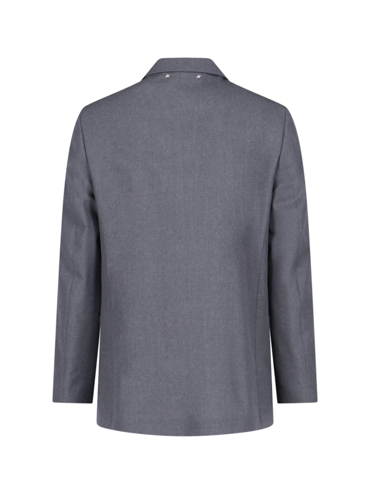 SINGLE-BREASTED VIRGIN WOOL JACKET - 2