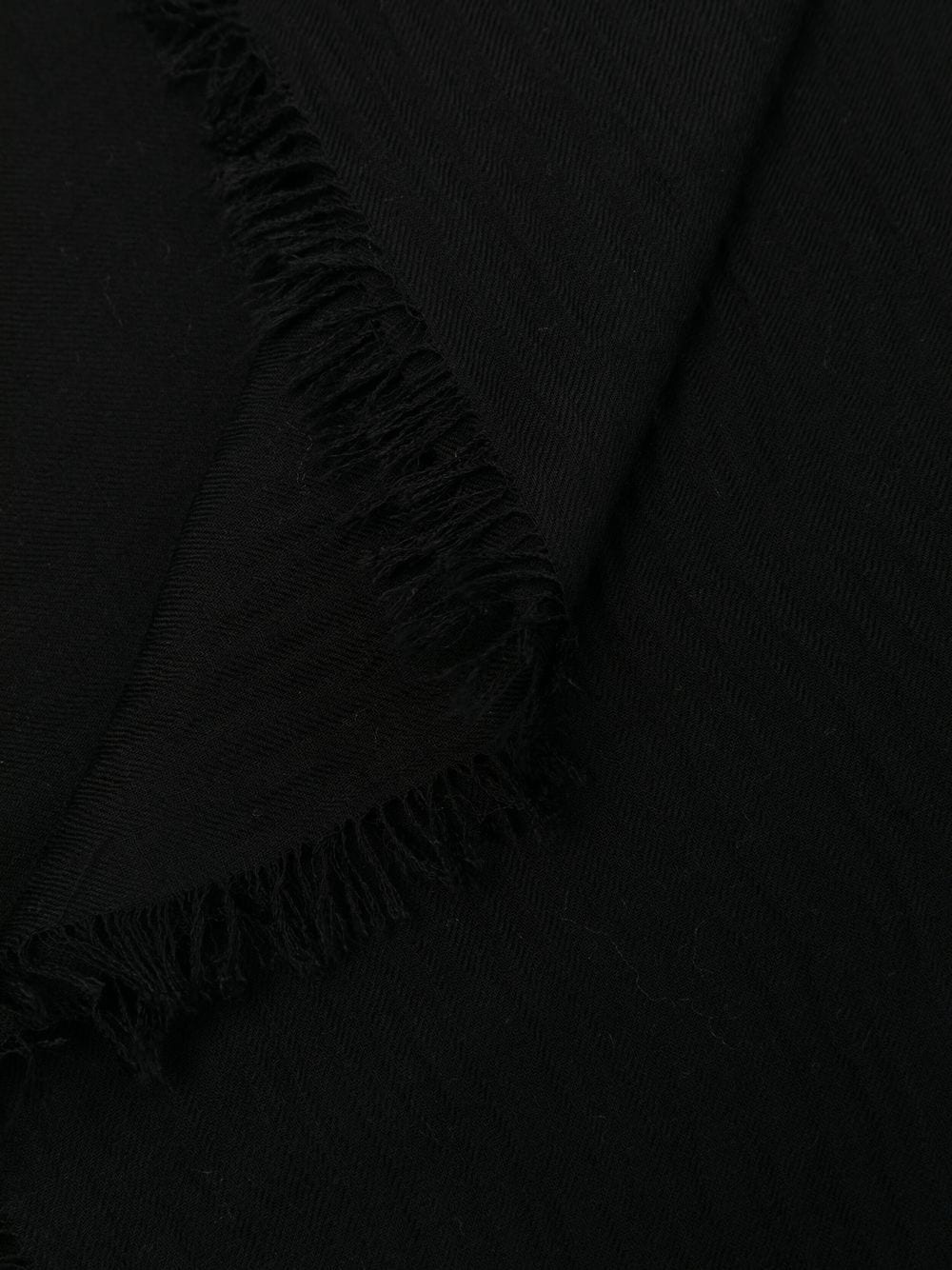 frayed-edge detail scarf - 3