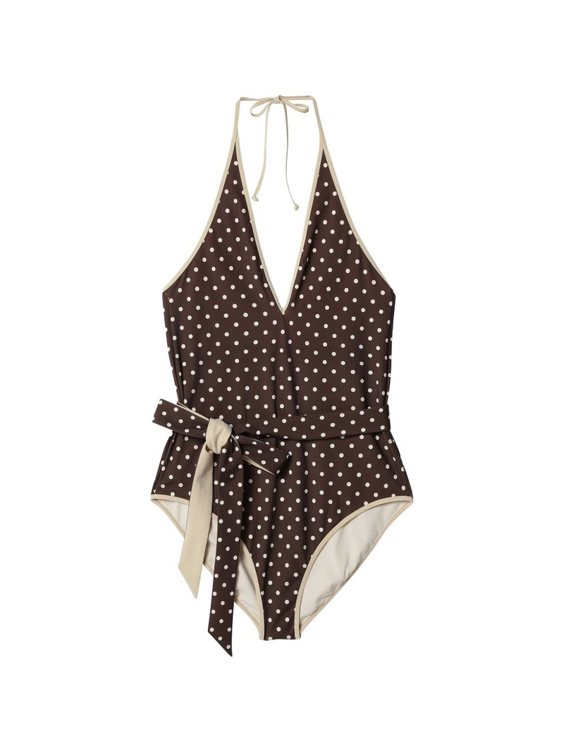 Plusdepois-motif swimsuit 1