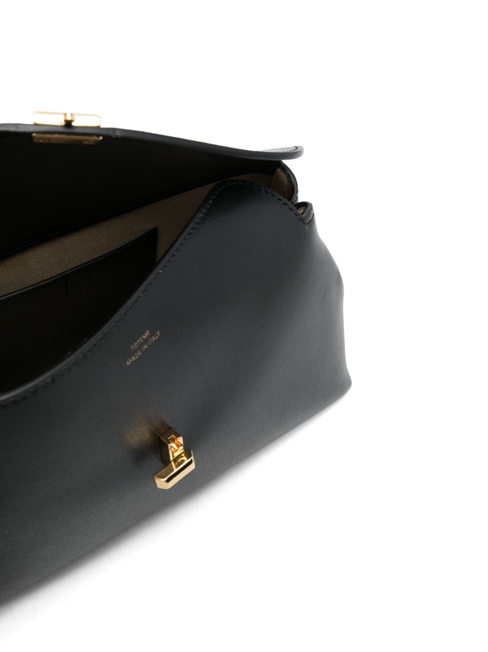 T-Lock leather clutch bag - 5