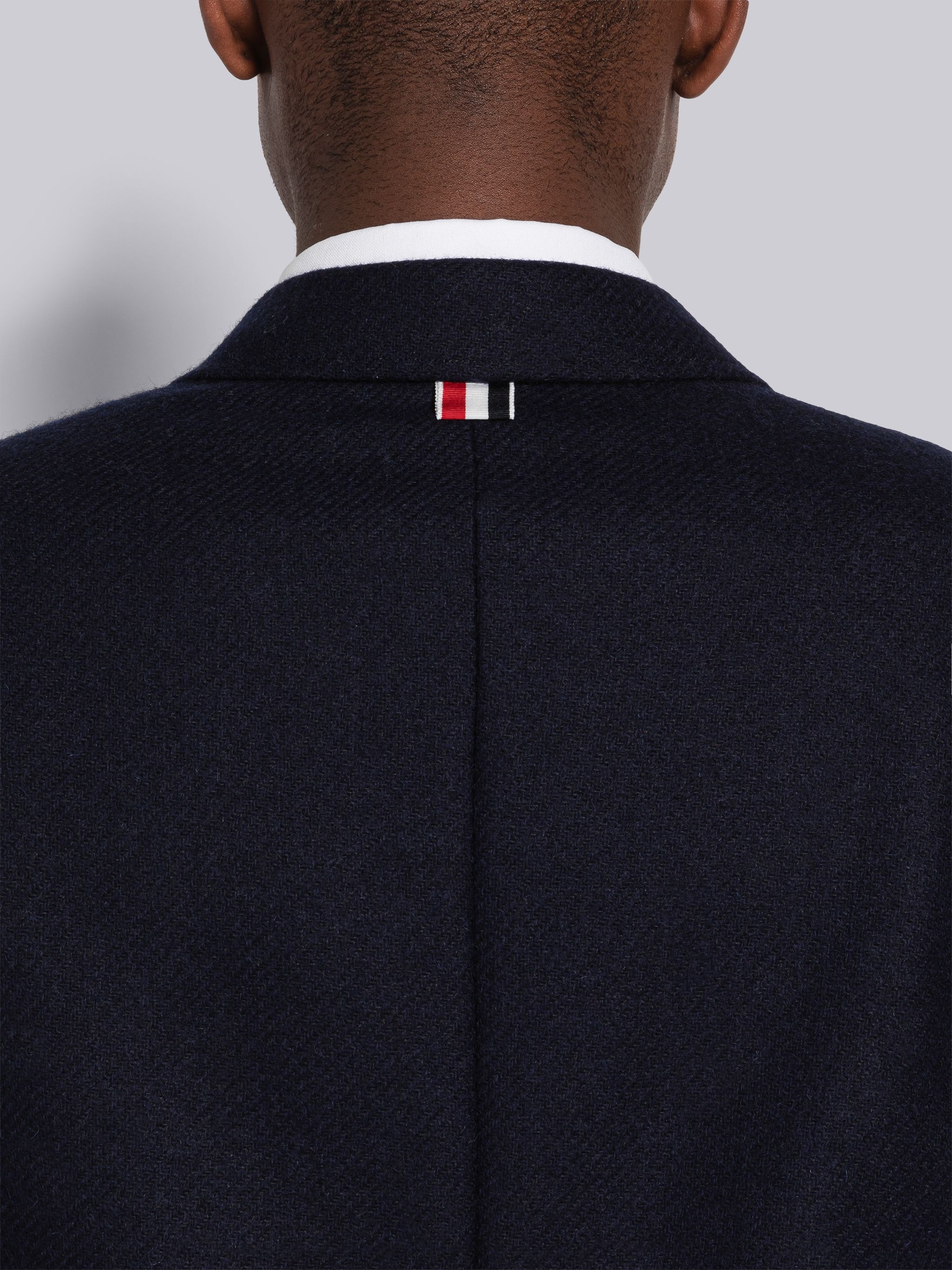 Shetland Wool Single Vent Sport Coat - 5