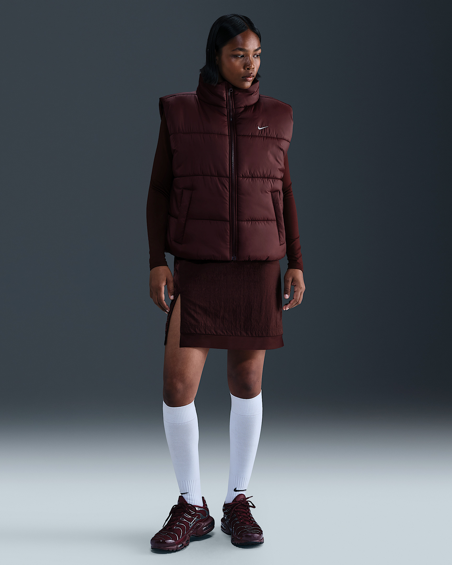 Nike Sportswear Classic Puffer Women's Therma-FIT Loose Vest - 4