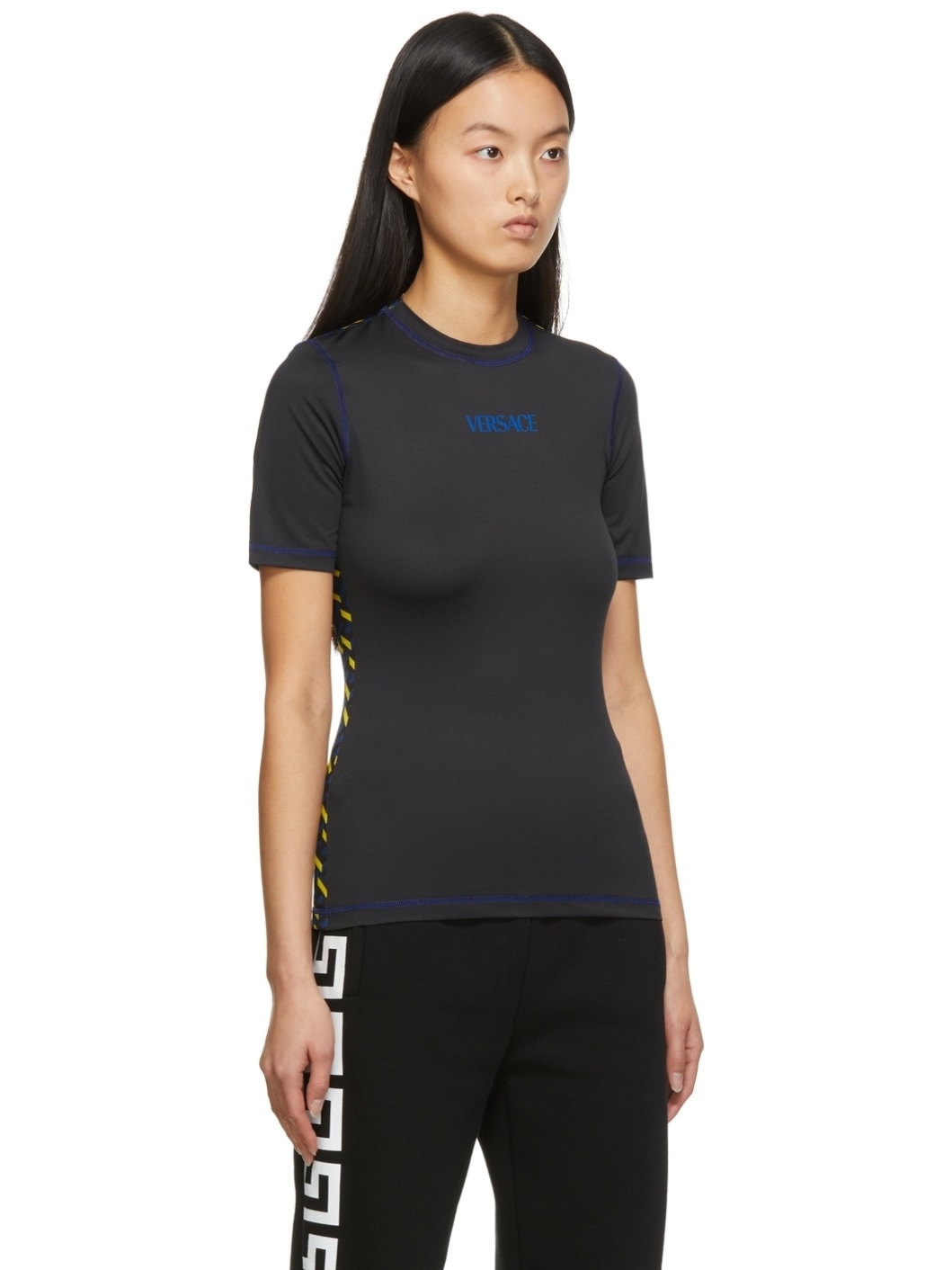 Black Logo Sport Top - 2