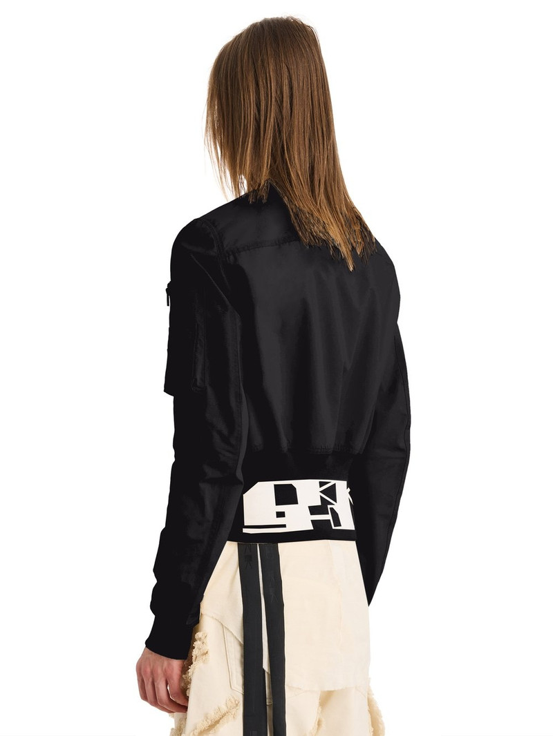 Rick Owens DRKSHDW Taffeta Flight Bomber Jacket 3