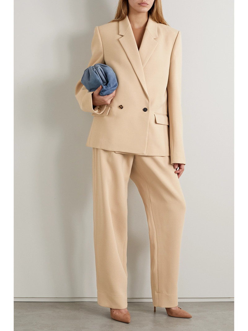 WARDROBE.NYC + Hailey Bieber Double-breasted Wool Blazer outlook