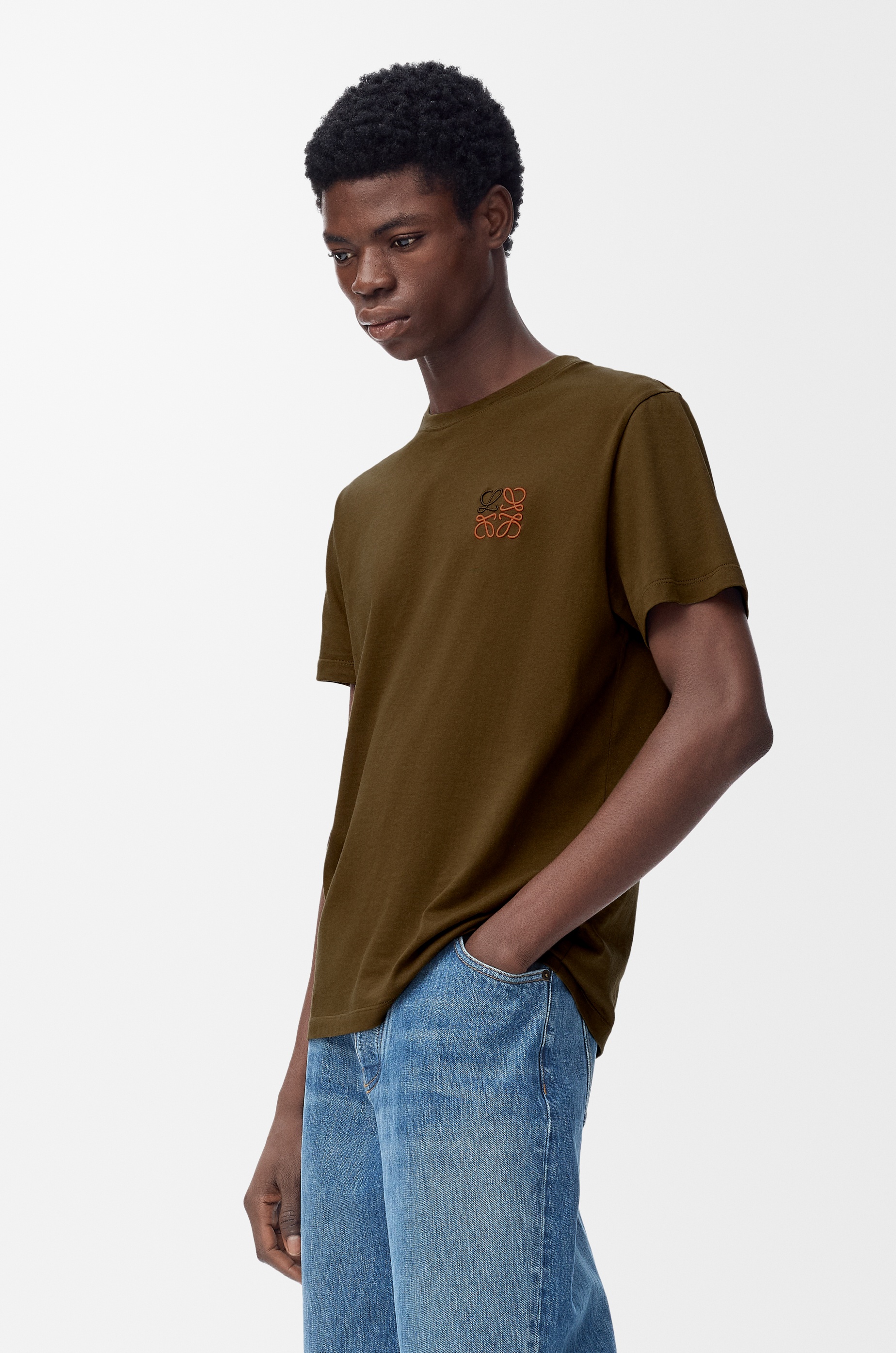 Regular fit T-shirt in cotton - 3