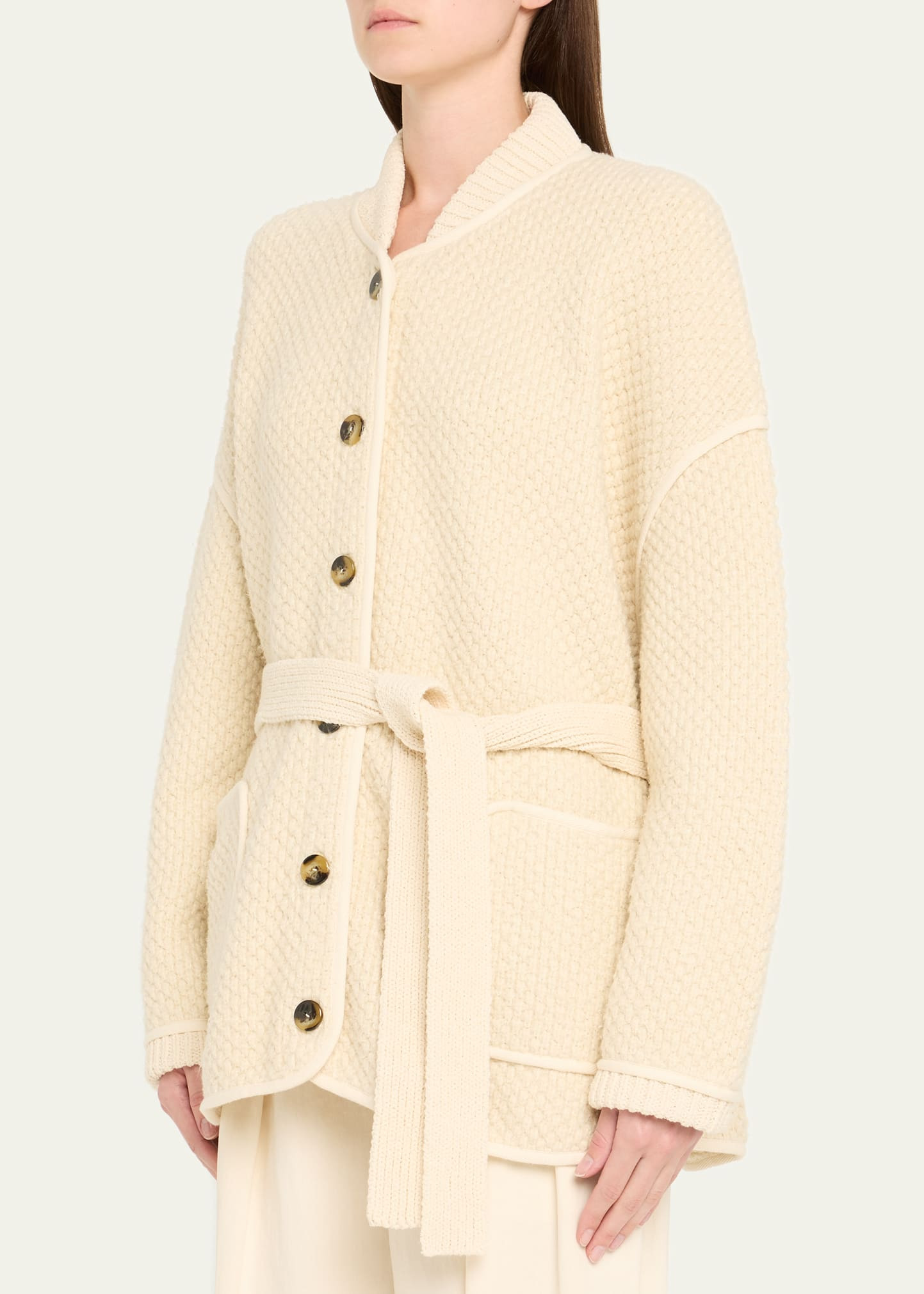 Gus Textured Knit Jacket - 4
