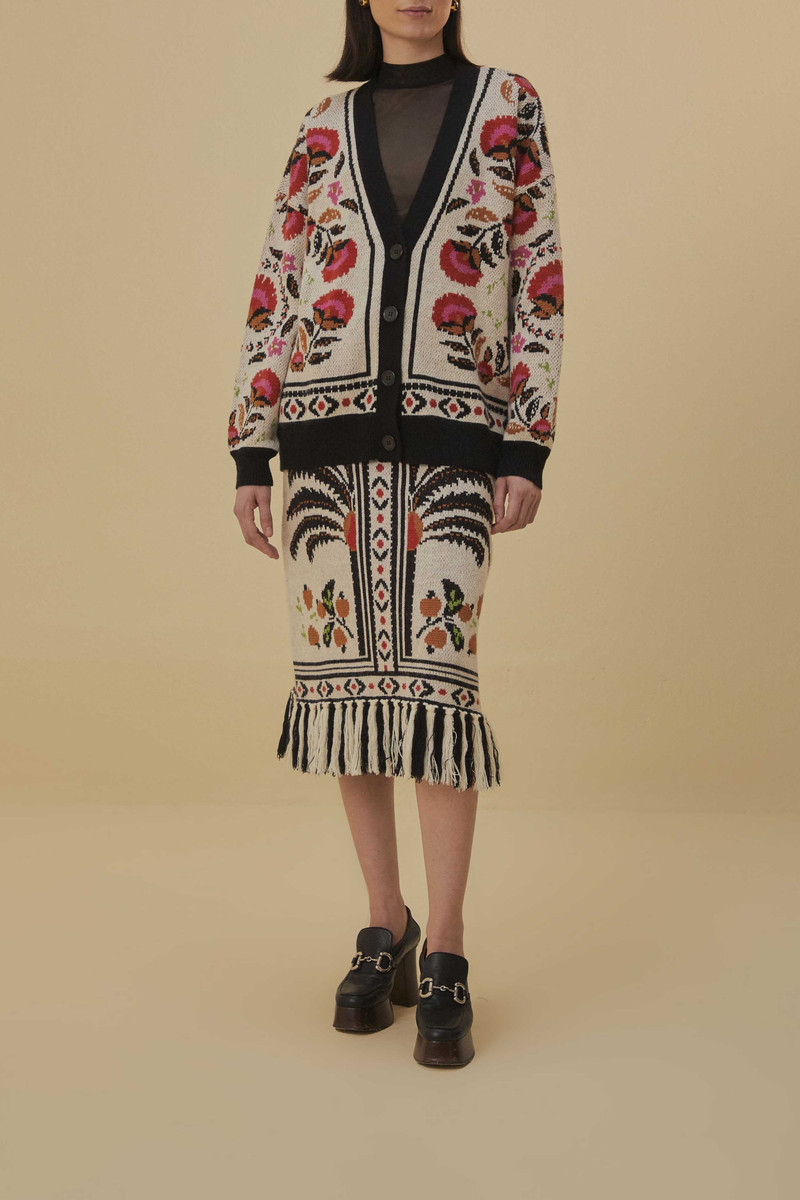 Sand Palms Paradise Knit Cardigan 3