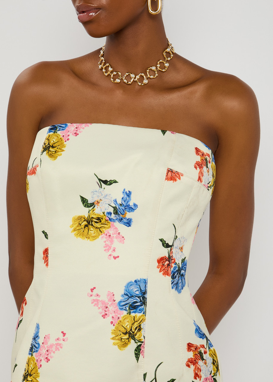 Emilia Wickstead Kerina Printed Faille top - 5