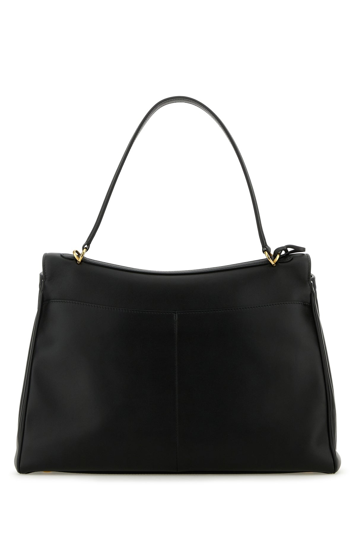 Black leather large Rodeo handbag - 3