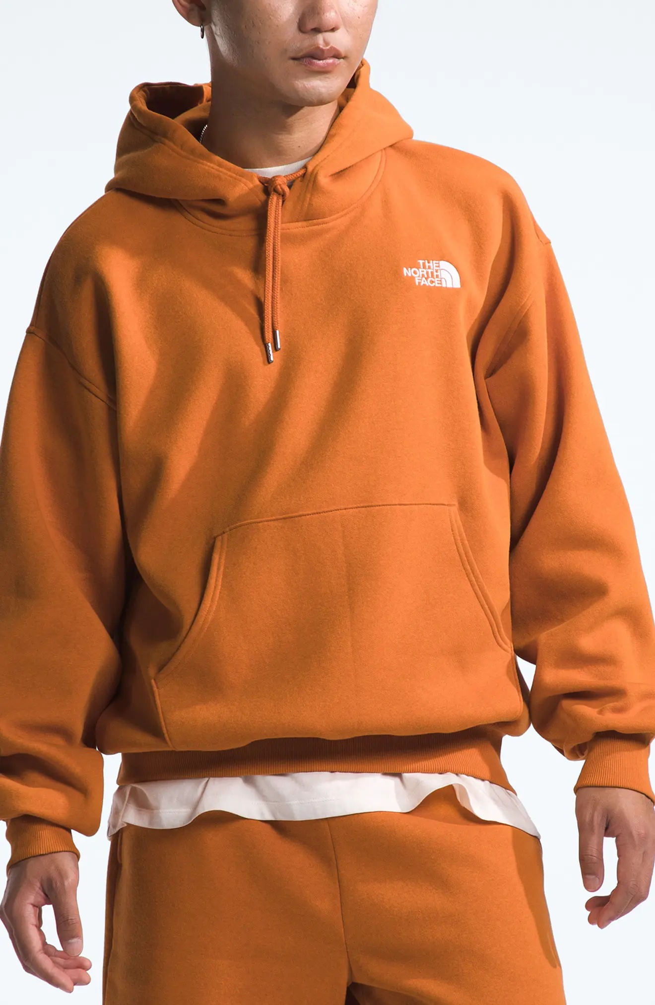 Evolution Pullover Hoodie in Desert Rust/Tnf White - 1