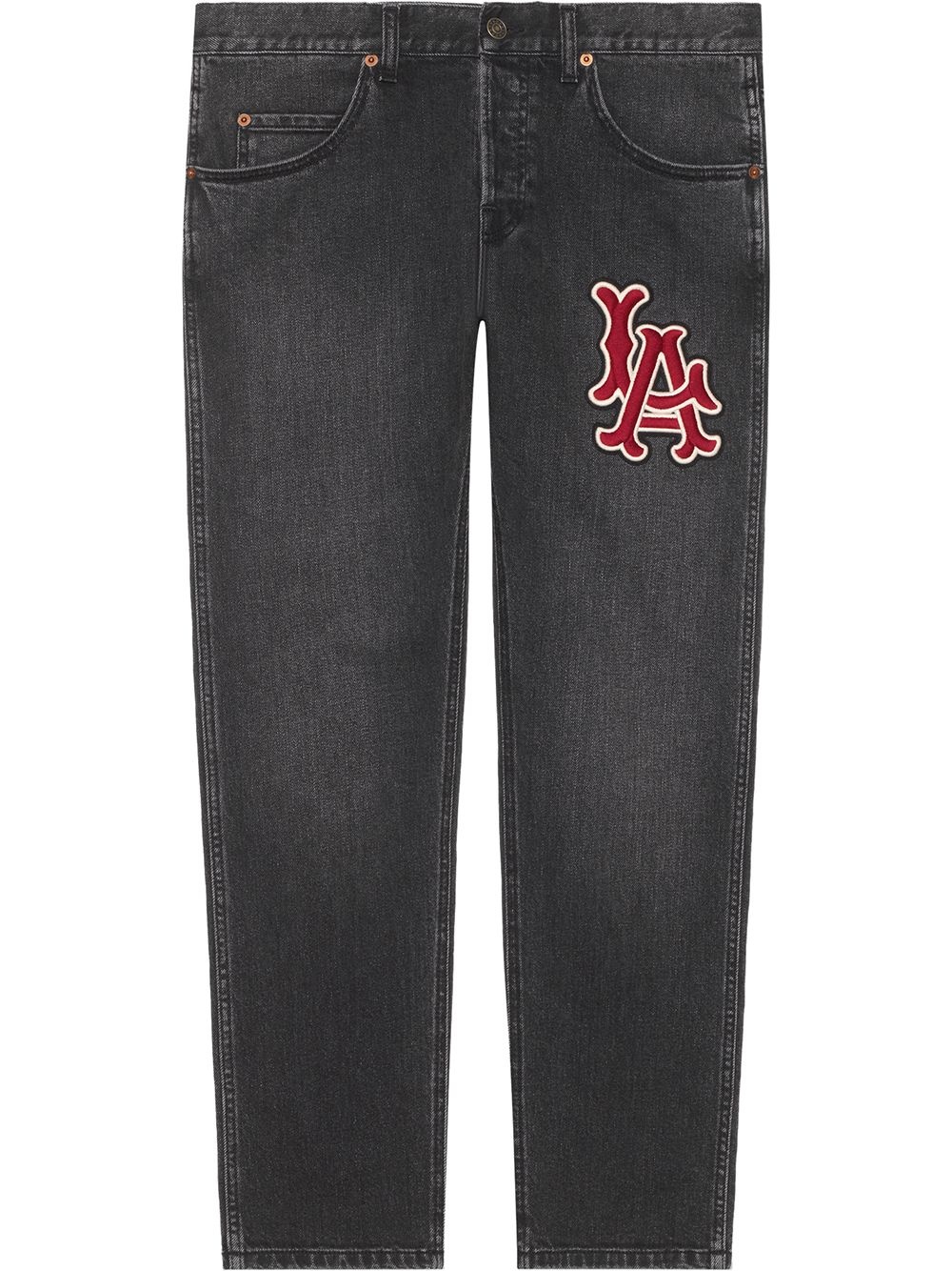 Denim pant with LA Angels™ patch - 1