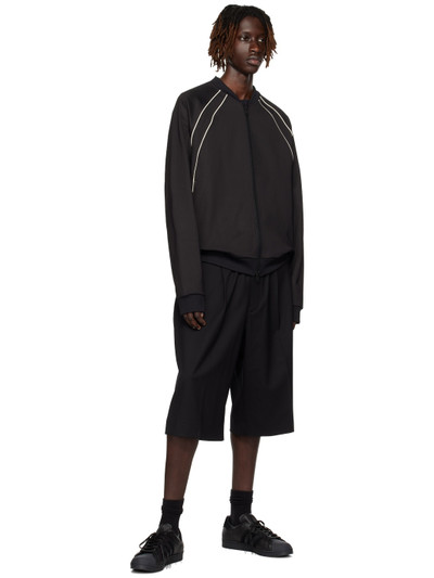 Y-3 Black Loose-Fit Shorts outlook
