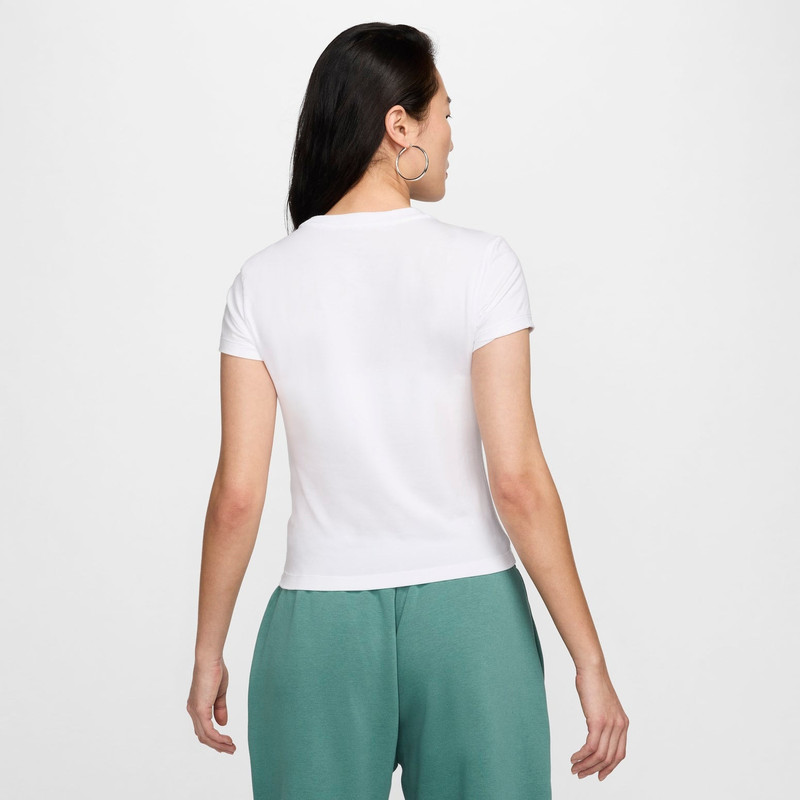 Nike (WMNS) Nike Sportswear Chill Knit T-Shirt 'White' FV5509-100 outlook