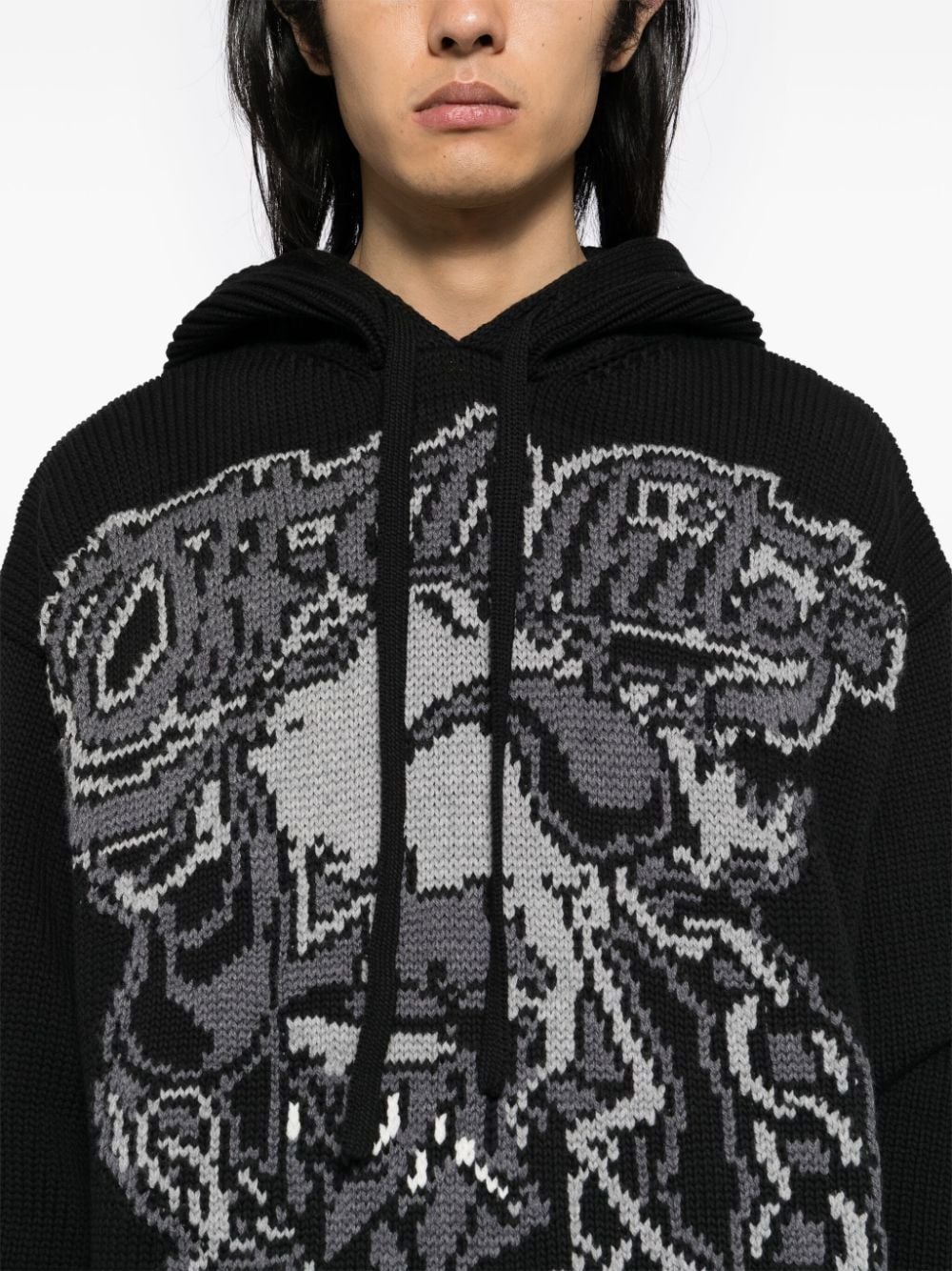 pattern-jacquard jumper - 5