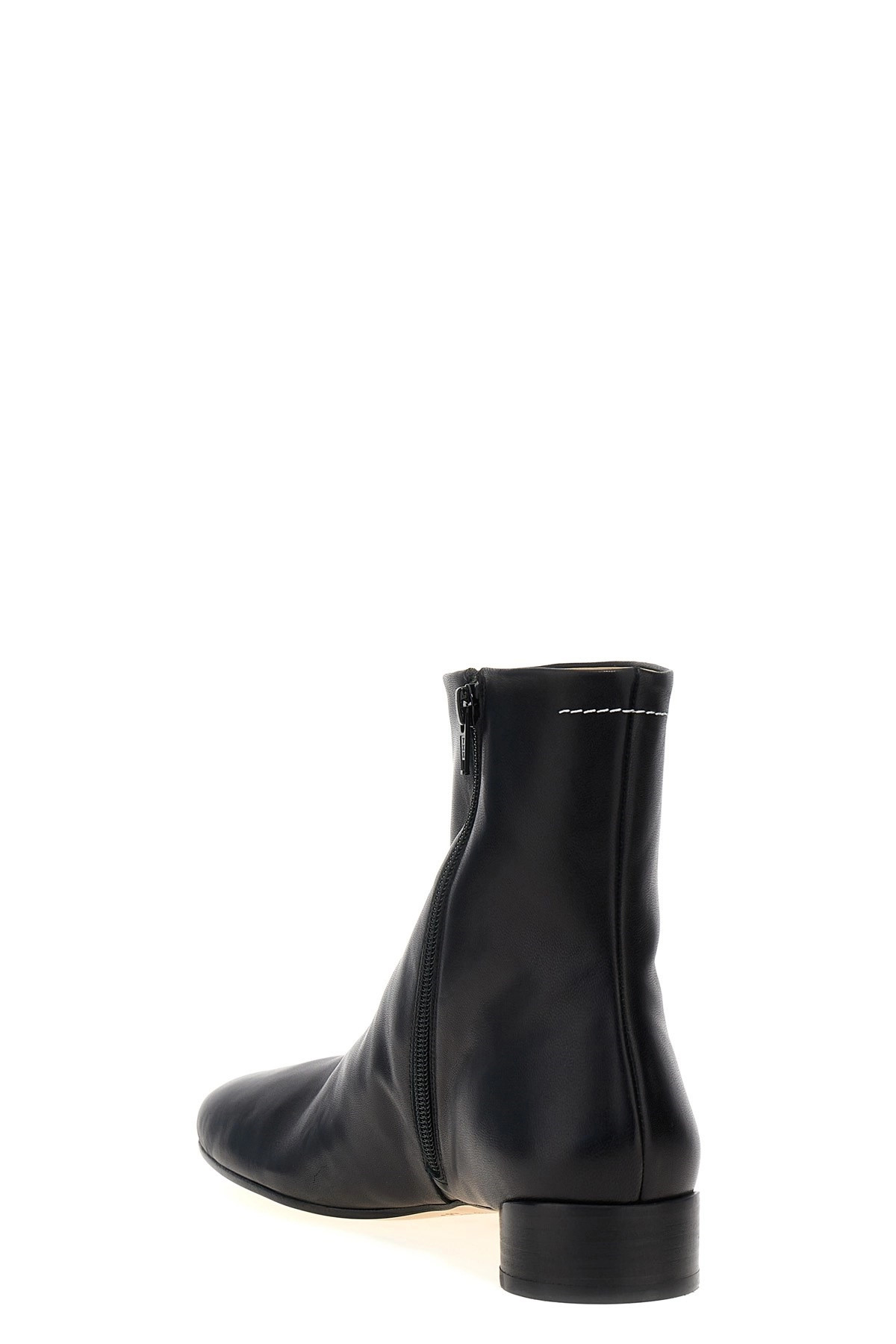 Ankle boots with shaped toe - 3