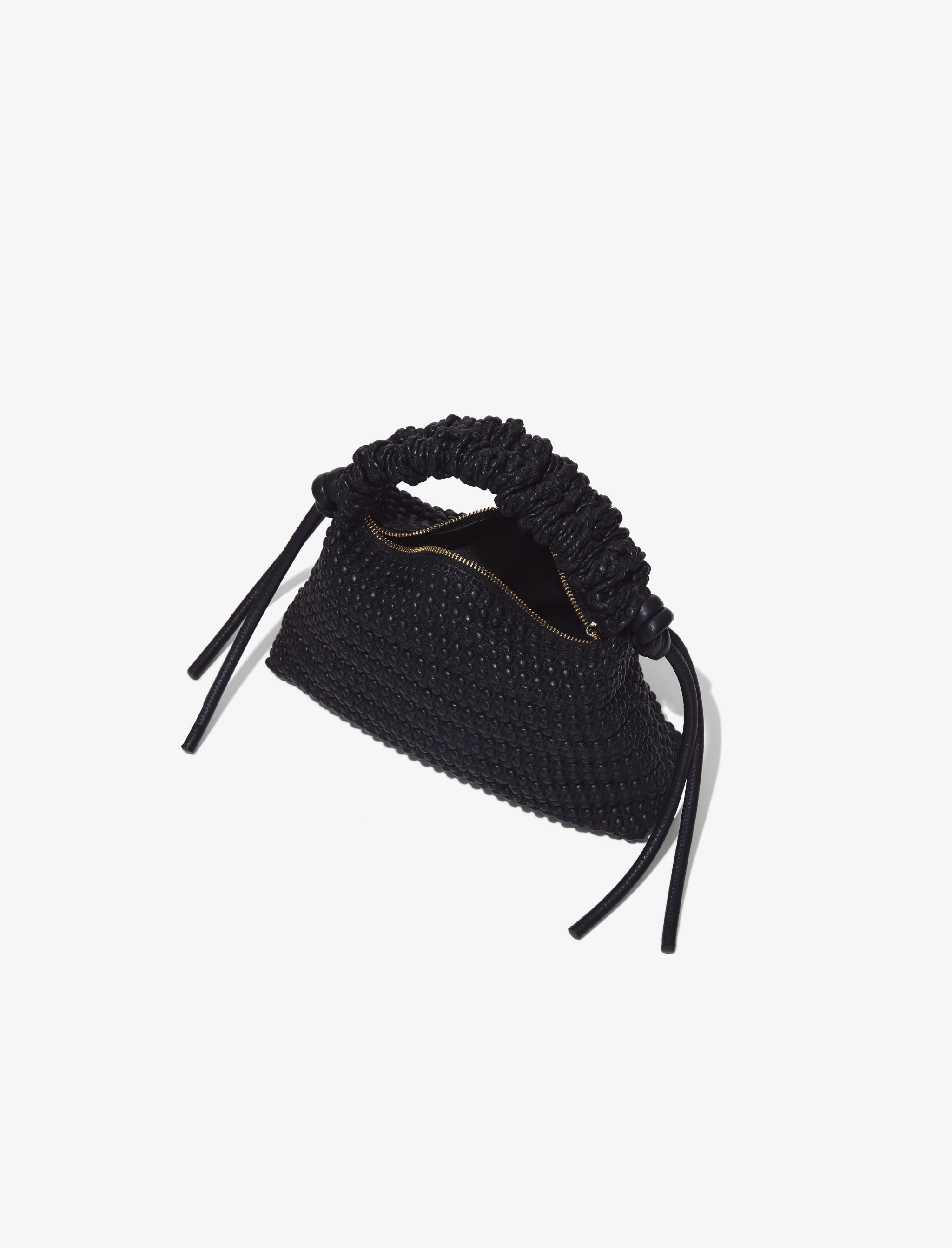 Embroidered Mini Drawstring Bag - 5