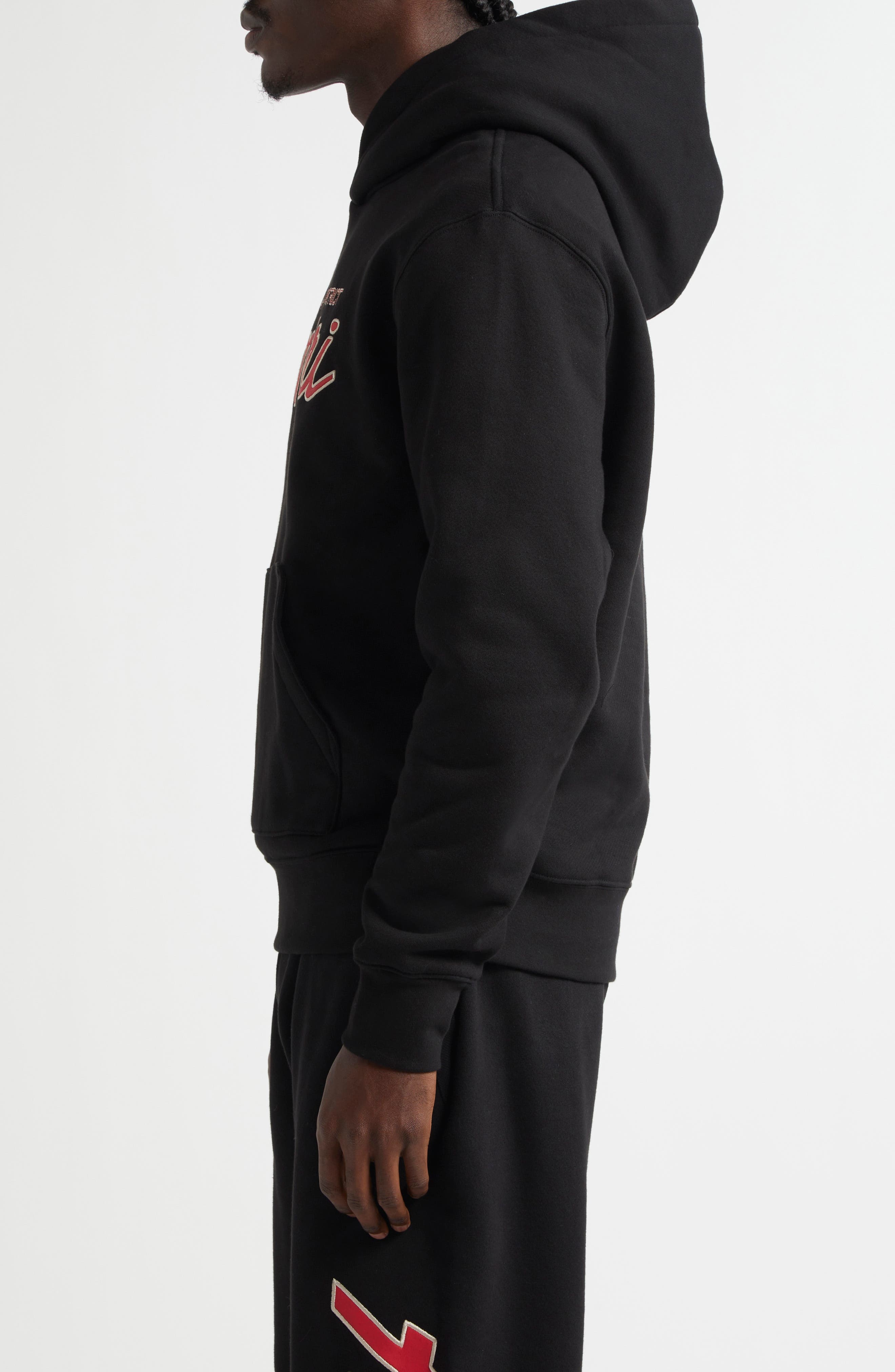 AMIRI City Logo Graphic Hoodie in Black at Nordstrom - 4