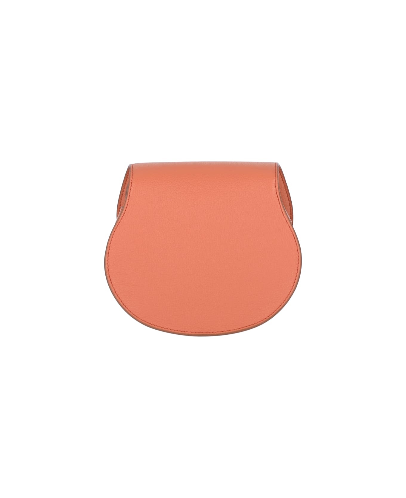 Mercie Shoulder Bag In Orange Leather - 3