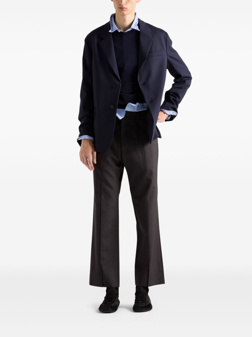mohair-silk trousers - 2
