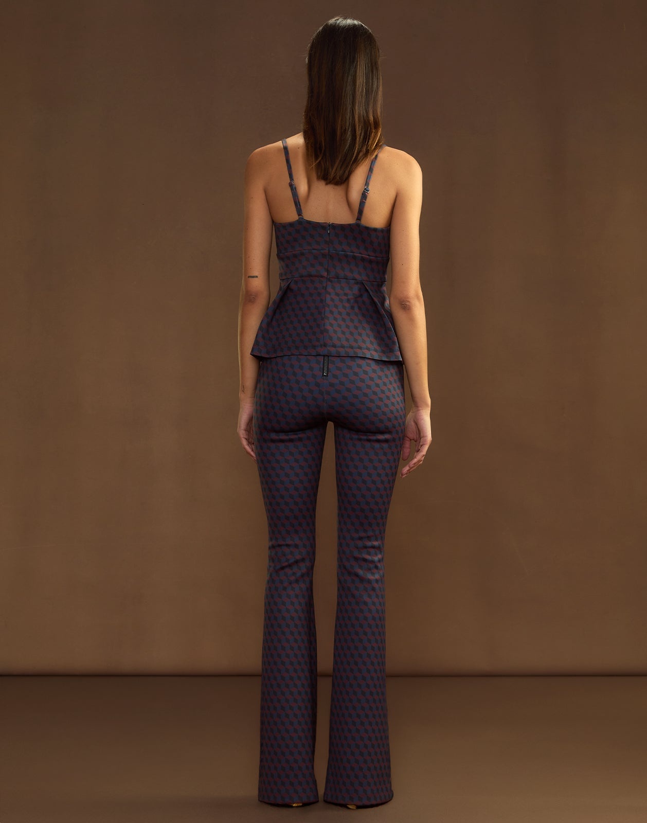 Bonded Fit and Flare Pant - 4