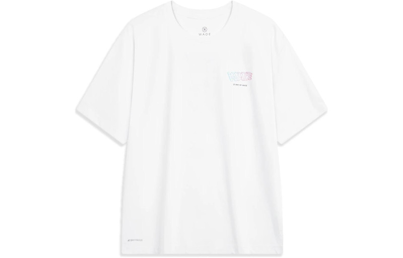 Li-Ning Li-Ning Way of Wade T-shirt 'White' AHST333-2 outlook